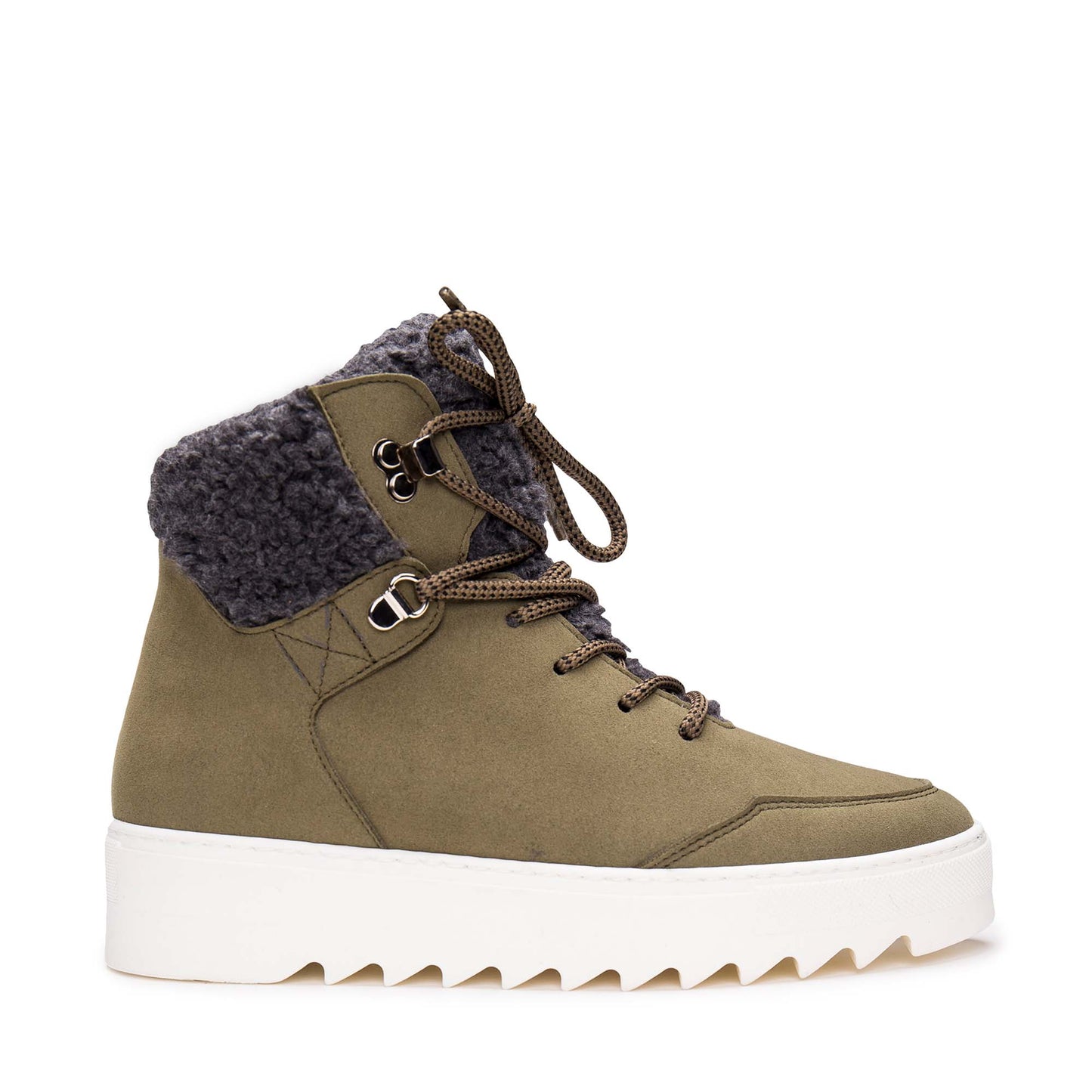 Bego Suede vegan warm ankle boot